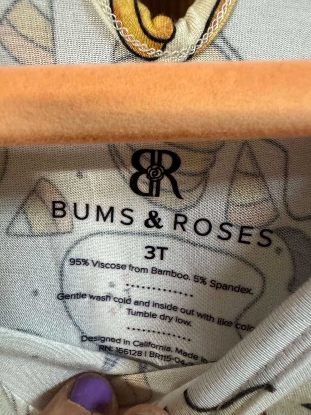 Bums & Roses Halloween Ruffle Dress - Picture 3 of 4